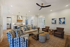 New large home with a coastal, luxury vibe!