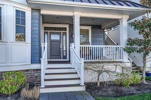 Main entrance of the property

