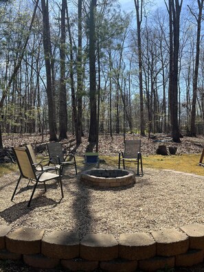 Gravel Fire Pit