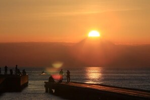 Hojo coast where you can see Diamond Fuji