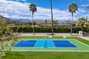 Pickleball court at Polo Villa 4.