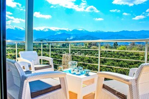 Balcony with view
