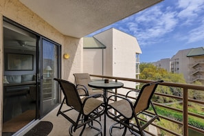 Living Area/Main Level Balcony