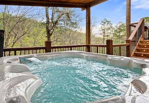 Bain à remous extérieur