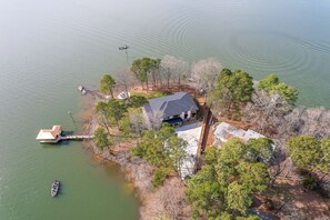 Unwind in style with breathtaking lake views.