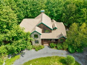 Nestled in nature.