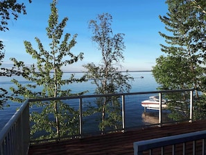 view from lower deck
