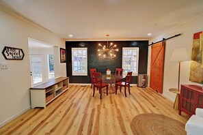 Floor, Flooring, Hardwood, Indoors, Dining Room