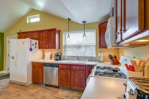 Fully Equipped Kitchen | Keyless Entry