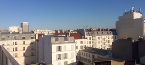 Blick von der Unterkunft