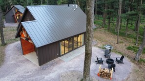 entrance and patio