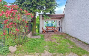 outside