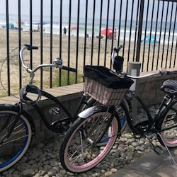 Enjoy two bike cruisers