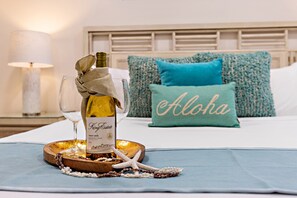 Comfortable California King-size bed
