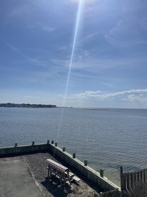 Bay View from the upstairs deck