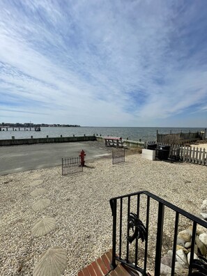 The bayview from the front step of the house