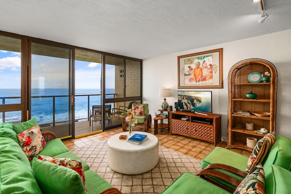 Living Room and Lanai