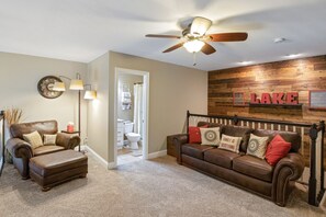 Experience the perfect blend of comfort and style in the loft area.