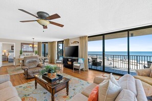 Living Area with Balcony