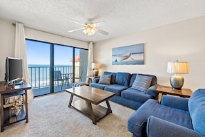 Living Area with Balcony