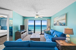 Living Area with Balcony