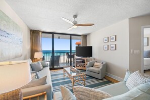 Living Area with Balcony