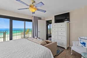 Gulf front master bedroom