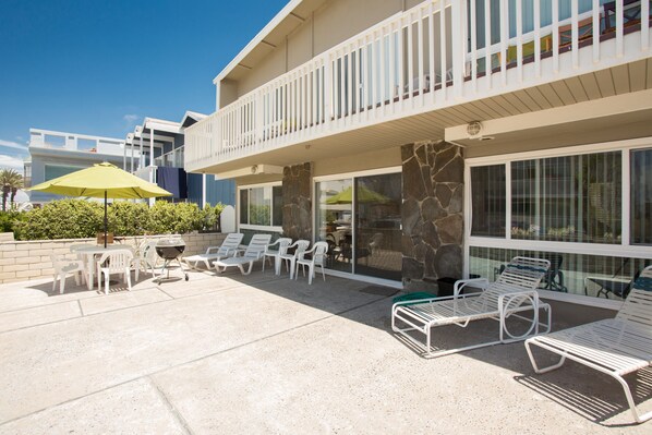 Patio area