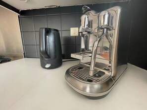 Start your day right with freshly brewed coffee at your fingertips.