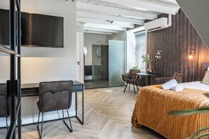 A restful space where style meets serenity