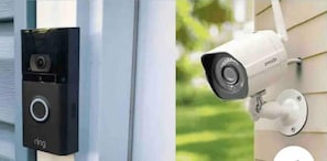 For your safety, a security camera is installed at the property