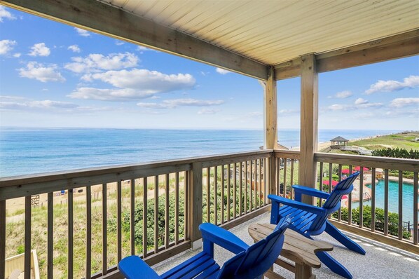 Private Balcony with Ocean Views