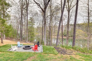 Private Backyard Area | Single-Story Home | Steps to Little Creek Reservoir