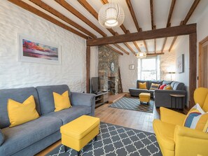 Sofas, chair, stool, Tv and coffee tables