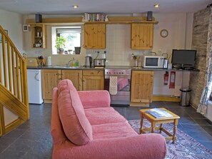 Open plan living area