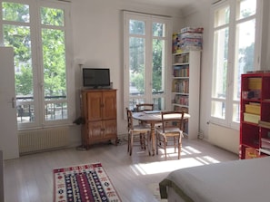 Apartment in a renovated 16th century building.