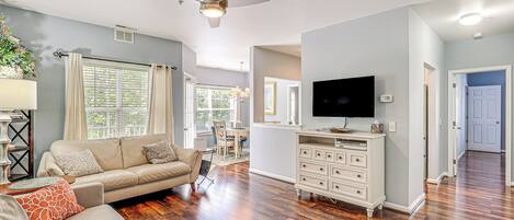 Lewes Vacation Rental | 2BR | 2BA | 1,074 Sq Ft | Stairs Required for Entry