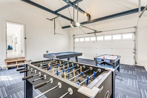 Game Room | 1st Floor | Foosball Table | Pool Table