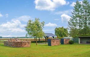 outside