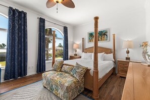 2nd Floor Master Bedroom with a King Bed