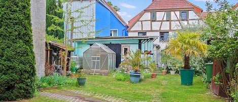 outside