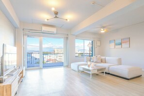 Ocean view from the living room
