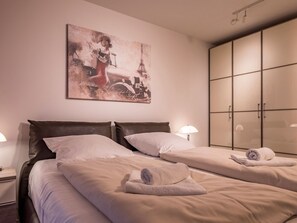 Raum mit Doppelbett