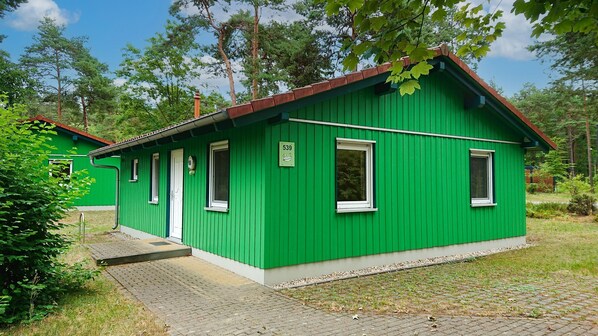 Außenansicht Ferienhaus Lausitz
