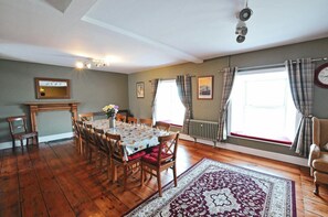 Dining table and chairs