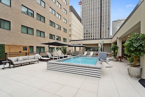 Rooftop pool