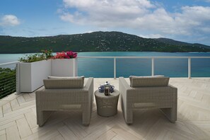 Top Level Patio overlooking Magens bay