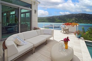 Pool Deck overlooking Magens bay