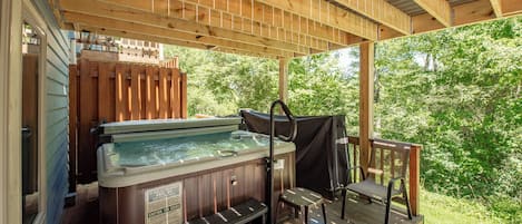 Bain à remous extérieur