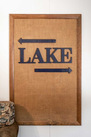 At Hideaway Resort you can truly see the lake from each side of the property.
